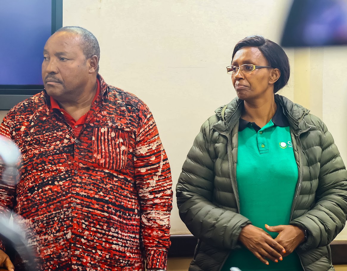 Waititu and Wife