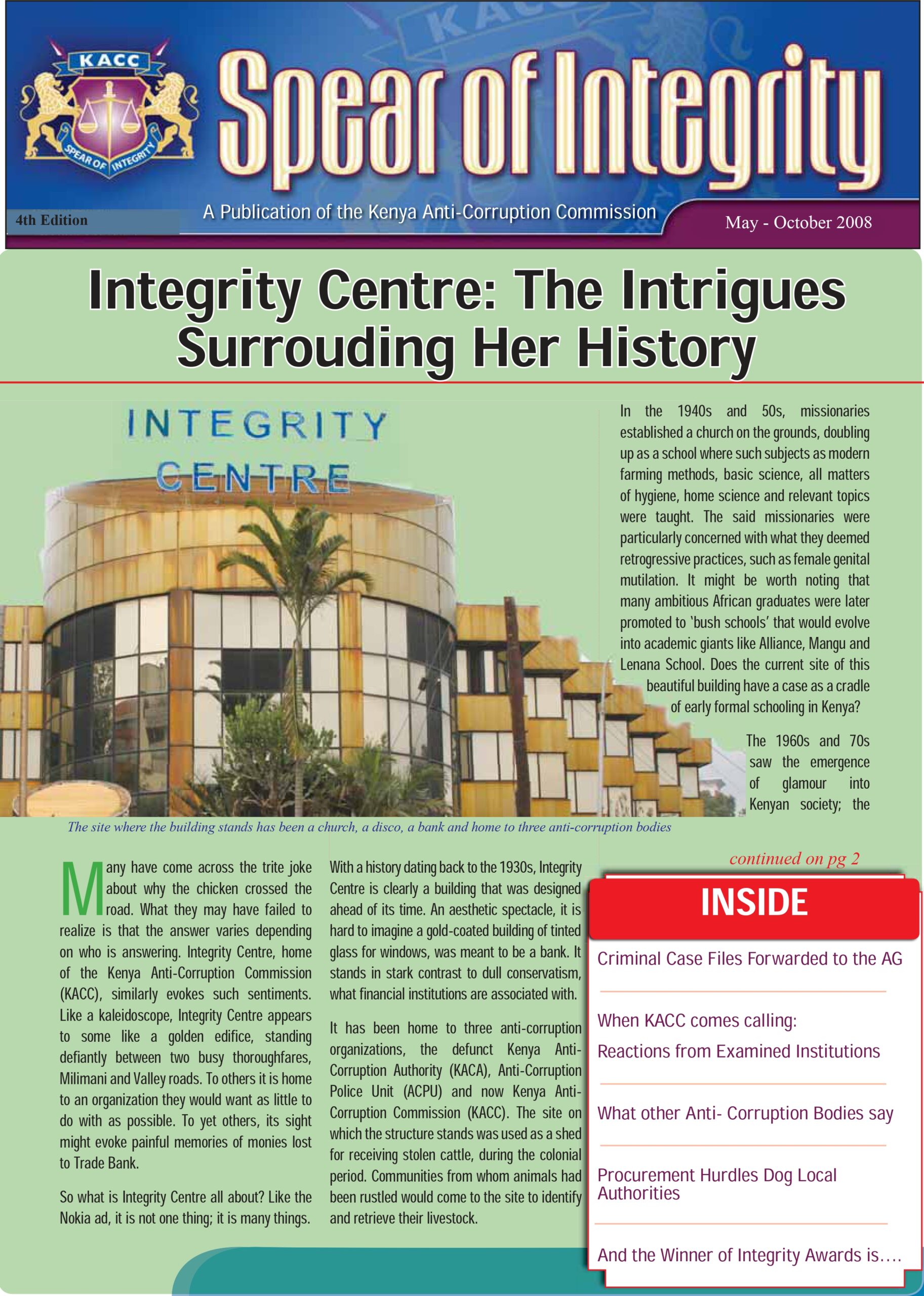 EACC-Newsletter-May-Oct-2008-4th-Edition